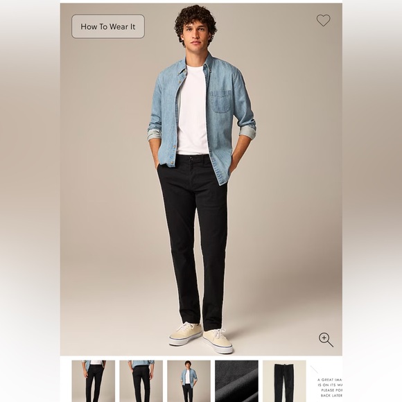 J.Crew 484 Slim-fit stretch chino pant - Picture 8 of 10